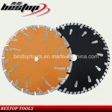 Concrete Diamond Cutting Disc with Protective Teeth