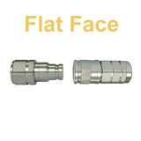Flat Face Quick Disconnect Coupling/ Coupler Plug Set ISO16028 Interchange Hose Pipe Fittings Qrc