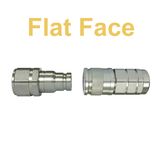 Flat Face Quick Disconnect Coupling/ Coupler Plug Set ISO16028 Interchange Hose Pipe Fittings Qrc