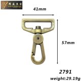 Manufacturer's Hot Sales Box Hardware Accessories DIY Wanxiang Swiveling Lobster Clasp Buckles (2791)