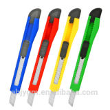 Hot Sale 38mic Color Plastic Utility Cutter Knife
