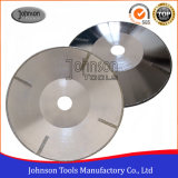 150-180mm Convex Electroplated Diamond Grinding Wheels with Protection Teeth for Marble and Granite Cutting