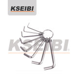 8 PC Hex Key Wrench Set with a Key Ring/Short Type Set - Kseibi
