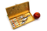 Frosted Handle Spoon/Fork/Knife Set Stainless Steel Tableware Set
