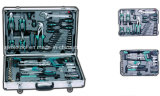 114PC Combination Tool Box with Ratchet Spanner Set