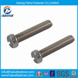 DIN84 Stainless Steel Slotted Cheese Head Machine Screws