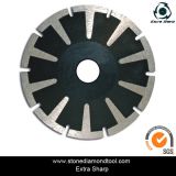 150mm Wet/Dry Diamond Curved Cutting Blades for Sinkholes