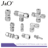 Stainless Steel Compression Double Ferrule Tube Pipe Fitting