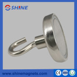 Neodymium Pot Magnet Hook Pull 4-48kg