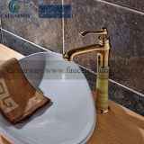Golden and Jade High Body Basin Faucet
