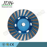 for Stone Maintenance Aluminium Matrix Turbo Diamond Cup Wheel