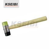 Kseibi Two Way Soft Head Plastic Hammer with Wooden Handle