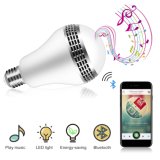 LED Music Light Bulb Bluetooth Speaker RGB Changing Color Lamp Built-in Audio Speaker with Remote Control for Home, Bedroom, Living Room, Party Decoration