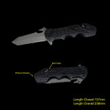 Survival Knife with Window Breaker & Belt Cutter (#3726-717)