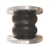Double Sphere Rubber Expansion Joint with Flanged or Screwed