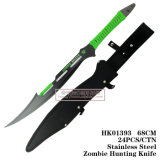 Hunting Knives Camping Knife Tactical Survival Knife Zombie Style 68.5cm