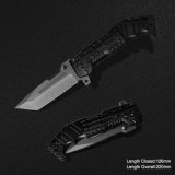 Folding Knife with Anodized Aluminum Handle (#3791-717)