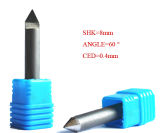 Diamond PCD Engraving Bit for Stone with 60 Degree