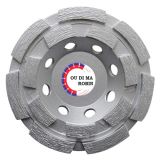 Cold-Pressed Double Rows Cup Grinding Wheel