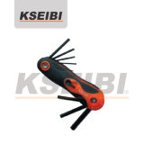 Convenient and Mu; Ti-Usage Folding Screwdriver Hex Key Wrench Set - Kseibi