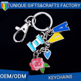 Made in China OEM Order with Rings Keychain
