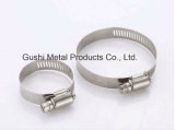 Adjustable Metal Hardware American Type Stainless Steel Pipe Hose Clamp in China