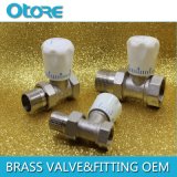 Angle Brass Thermostatic Radiator Valve 1/2