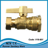 Brass Lockable Ball Valve for Water Meter (V18-801)