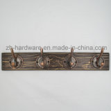 High-Grade Beautiful Clothes Hook Wooden & Metal Board Hook (ZH-7031)