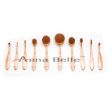 10PCS Professional Makeup Foundation Cosmetic Brush Facial Eye Cream Brush Sets with Customize Package