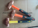 Copper Alloy Non Sparking Sledge Hammer with Fiber Handle