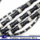 Rubber Coated Cable Saw for Quarrying