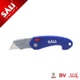 High Quality Hardware Tools ABS Handle Sk5 Folding Utility Knife
