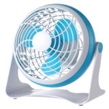 6inch Desk Fan USB Powered Only Plastic Housing 360 Degree Rotation Perfect Table Personal Fan Mini Cooling Fan for Home