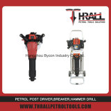 Thrall 49.7cc Hand held Petrol Jack Hammer with strong cisel
