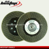 Double Sides Electroplated Diamond Saw Blade for Stone Cutting