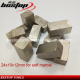 24X10X12 Diamond Segment for Saw Blade Cutting Marble