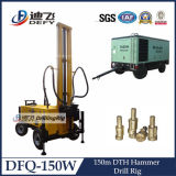 Dfq-150W 150m Water Bore Well Drill Rig Use DTH Hammer
