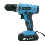 10mm 21V 1500mAh Cordless Drill Power Tool with Li Ion Battery (TTZ21B)