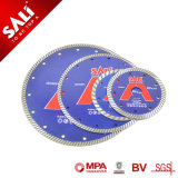China 10mm Segment Head Diamond Turbo Cutting Disc Saw Blade