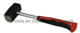 Stoning Hammer with Steel Tubular Handle with Nonslip Handle