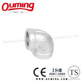 Stainless Steel Thread End Pipe Fitting: 90 Degree Elbow