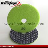 50# Grit Honeycomb Dry Granite Diamond Flexible Polishing Pad