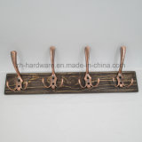 High-Grade Beautiful Clothes Hook Wooden & Metal Board Hook (ZH-7019A)