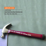 H-02 Construction Hardware Hand Tools American Type Laser-Printed Wooden Handle Claw Hammer