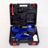 Blue Color Multifunction Electric Car Jack Set with Impact Wrench and Inflating Air Pump