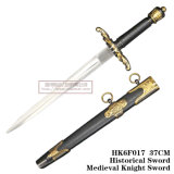 European Knight Dagger Historical Dagger 37cm HK6f017
