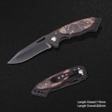 Folding Knife with Camo Handle (#3847)