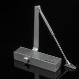D2024 European Style Ce Listed Size Adjustable Aluminum Hydraulic Automatic 180 Degree Commercial Door Closer