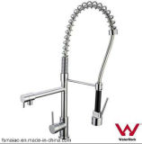 Watermark and Wels Approved Sanitary Ware Multi Function Brass Pull out Kitchen Spray Lever Faucet (201.55.04)